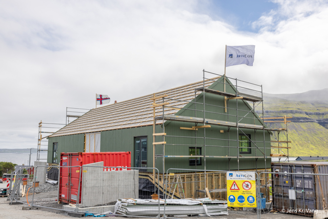 Barnagarður Í Kollafyrði Reistur 4.7.25 1